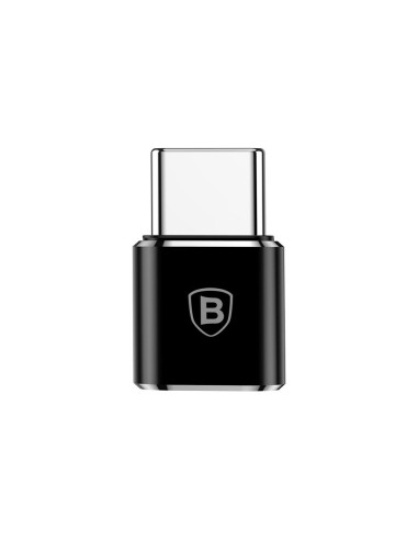Adaptateur BASEUS MicroUSB pour Typ-C NOIR