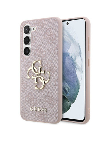 Coque GUESS pour SAMSUNG A35 GUHCSA354GMGPI (4G Big Metal Logo) rose