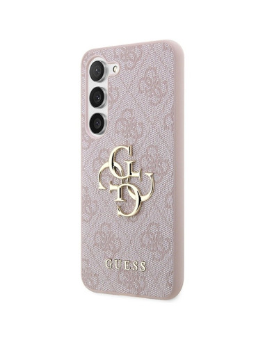Coque GUESS pour SAMSUNG A35 GUHCSA354GMGPI (4G Big Metal Logo) rose
