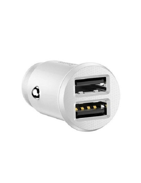 Chargeur voiture BASEUS Grain Dual-USB 3.1A blanc