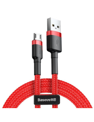 BASEUS Câble USB Cafule Micro 2A 1 metre rouge-rouge CAMKLF-C09