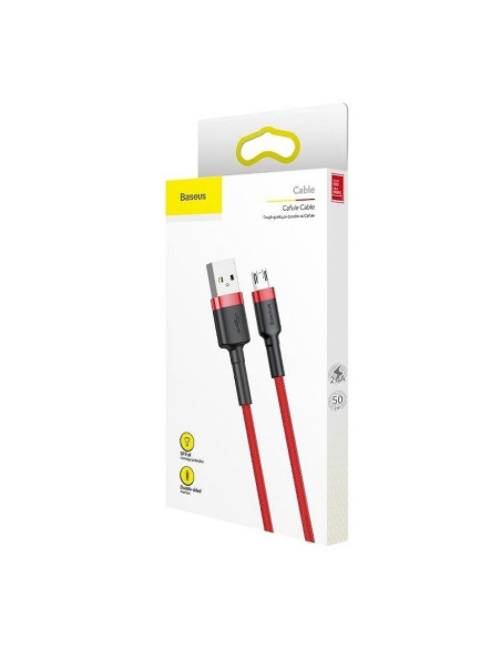 BASEUS Câble USB Cafule Micro 2A 1 metre rouge-rouge CAMKLF-C09