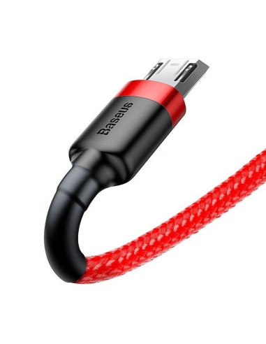 BASEUS Câble USB Cafule Micro 1,5A 2 metres rouge-rouge CAMKLF-C09