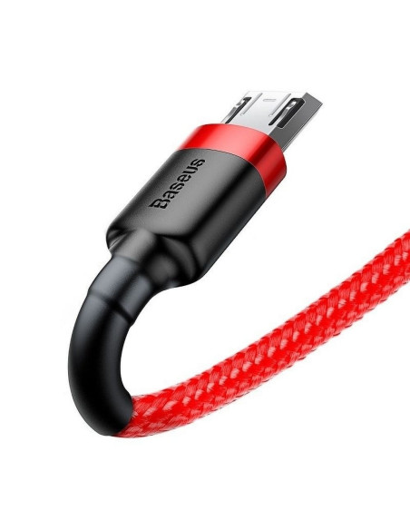 BASEUS Câble USB Cafule Micro 1,5A 2 metres rouge-rouge CAMKLF-C09