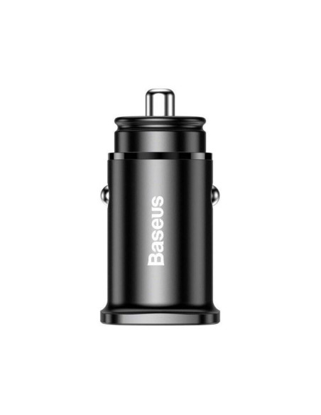 BASEUS chargeur de voiture USB A + Type C PD QC4.0 5A 30W CCALL-AS01/BS-C15C noir
