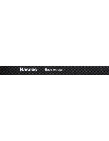 BASEUS Bande Velcro pour l'organisation des câbles ACMGT-E01 1 m noir