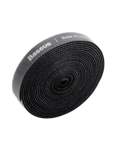BASEUS Bande Velcro pour l'organisation des câbles ACMGT-F01 3 m noir