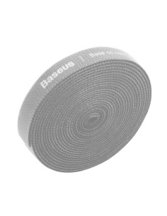 BASEUS Bande Velcro pour l'organisation des câbles ACMGT-F0G 3 m gris
