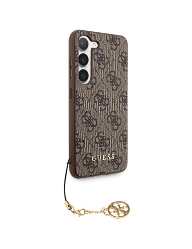 Coque GUESS pour SAMSUNG A35 GUHCSA35GF4GBR (PU 4G avec breloque) marron