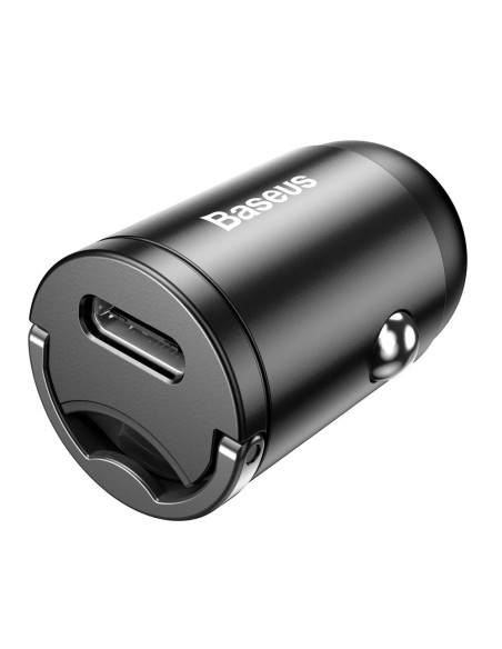 BASEUS chargeur voiture Type C PD30W Power Delivery Quick Charger QC4.0 Tiny Star gris VCHX-B0G