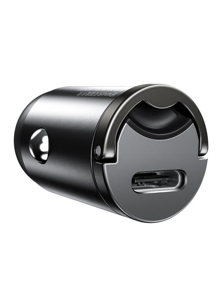 BASEUS chargeur voiture Type C PD30W Power Delivery Quick Charger QC4.0 Tiny Star gris VCHX-B0G