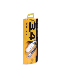 2in1 + chargeur voiture USB (RCC102) ARGENT