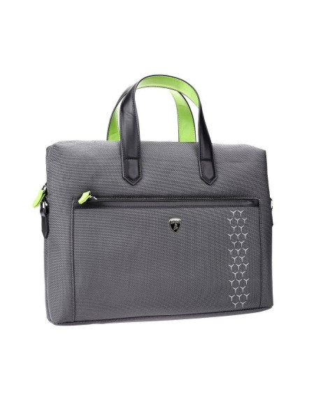 Sacoche pour ordinateur portable Originale Lamborghini HURACAN-D10 / 10 2022 LB-CB15-HU/D10 / 10 2022-GY/GN NOIR