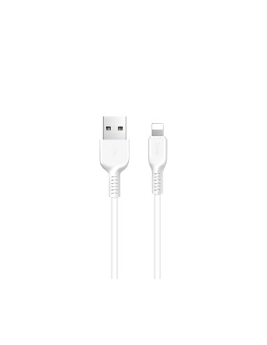HOCO câble va avec for iPhone Lightning 8-pin X13 EASY 1 m blanc