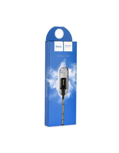 HOCO câble pour la transmission des données speed type C NOIR 2m (X14)