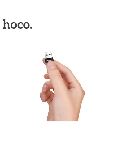 HOCO adaptateur OTG USB to Type C UA6 noir