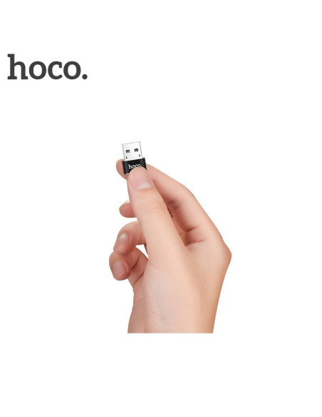 HOCO adaptateur OTG USB to Type C UA6 noir