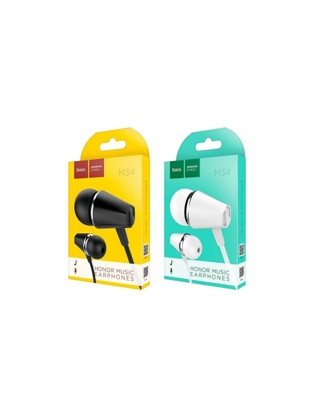 HOCO Kit HF / écouteurs sport Jack 3,5mm M34 noir