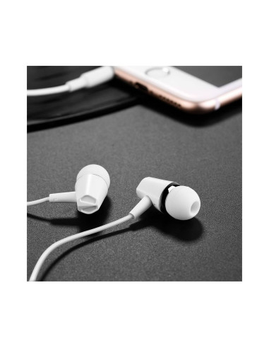 HOCO Kit HF / écouteurs sport Jack 3,5mm M34 blanc