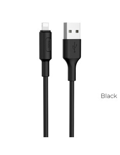HOCO câble SOARER Lightning 8-pin X25 NOIR