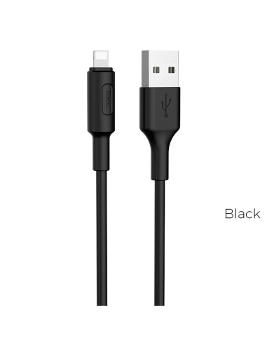 HOCO câble SOARER Lightning 8-pin X25 NOIR