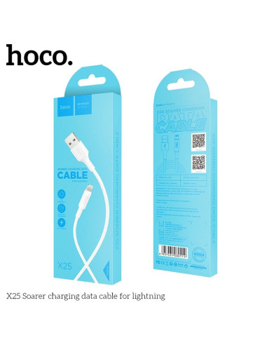 HOCO câble SOARER Lightning 8-pin X25 BLANC