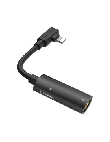 HOCO adaptateur HF/chargement - Typ C 2in1 (LS19) NOIR