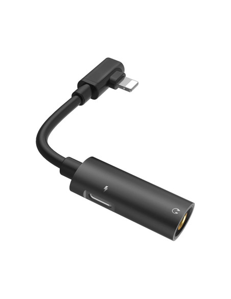 HOCO adaptateur HF/chargement - Typ C 2in1 (LS19) NOIR