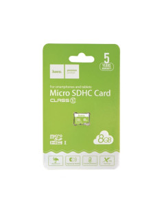 HOCO carte mémoire microSD TF High Speed Memory 8GO Class 10