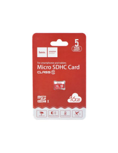 HOCO carte mémoire microSD TF High Speed Memory 16GO Class 10