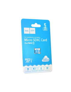 HOCO carte mémoire microSD TF High Speed Memory 64GO Class 10 2