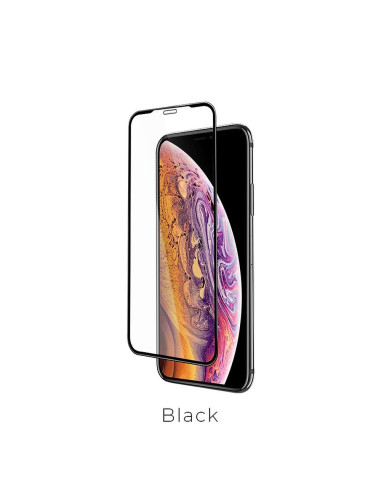 Verre trempé de quartz HOCO FLASH FULL GLUE HD pour Iphone XS MAX / 11 PRO MAX (6.5 ") G1