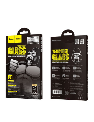 Verre trempé de quartz HOCO FLASH FULL GLUE HD pour Iphone XS MAX / 11 PRO MAX (6.5 ") G1