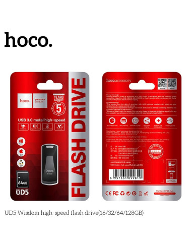 HOCO pendrive WISDOM High-Speed UD5 64GO USB3.0