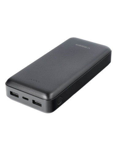 Banque d'énergie VEGER 20 000 mAh 2A A20 (W2015) noir EOL
