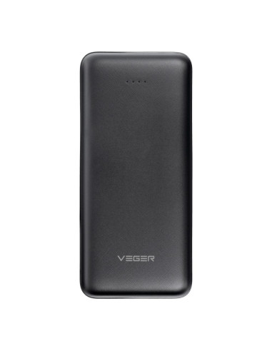 Banque d'énergie VEGER 20 000 mAh 2A A20 (W2015) noir EOL