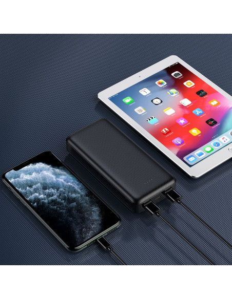 Banque d'énergie VEGER 20 000 mAh 2A A20 (W2015) noir EOL