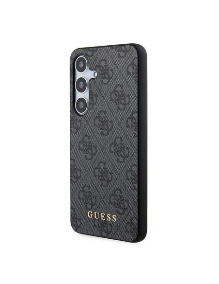 GUESS Coque pour SAMSUNG A55 GUOHCSA55G4GFGR (PU 4G Classic Metal Logo) noir