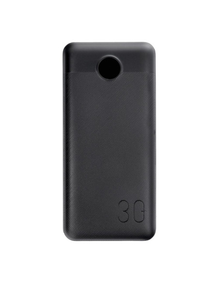 VEGER powerbank 30 000 mAh PD QC3.0 3A 20W L30 (W3008PD) noir