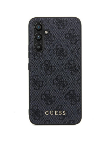 GUESS Coque pour SAMSUNG A55 GUOHCSA55G4GFGR (PU 4G Classic Metal Logo) noir