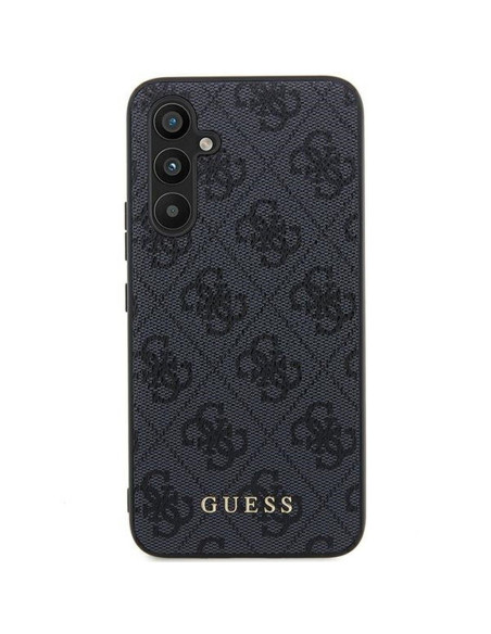 GUESS Coque pour SAMSUNG A55 GUOHCSA55G4GFGR (PU 4G Classic Metal Logo) noir
