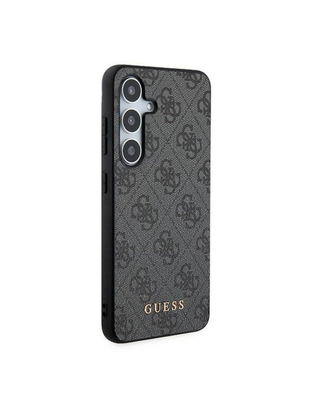 GUESS Coque pour SAMSUNG A55 GUOHCSA55G4GFGR (PU 4G Classic Metal Logo) noir
