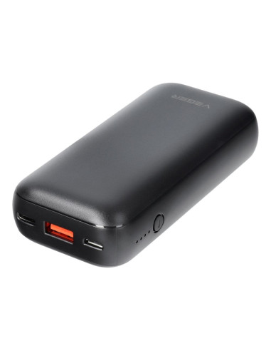 Batterie externe (Powerbank) VEGER S10 - 10 000mAh LCD Quick Charge PD 20W noir (W1135)