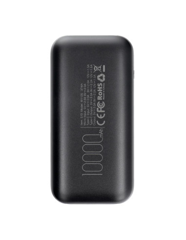 Batterie externe (Powerbank) VEGER S10 - 10 000mAh LCD Quick Charge PD 20W noir (W1135)