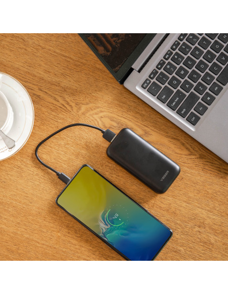 Batterie externe (Powerbank) VEGER S10 - 10 000mAh LCD Quick Charge PD 20W noir (W1135)