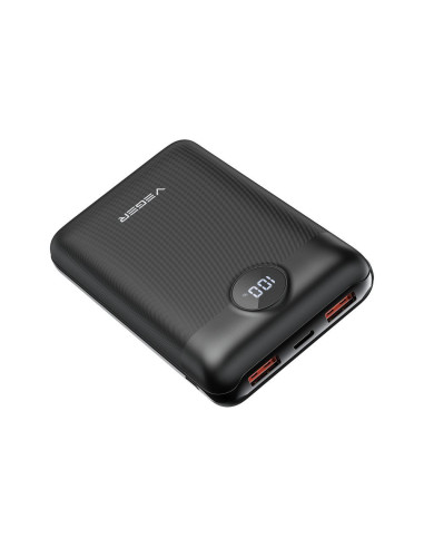 VEGER powerbank 20 000 mAh PD QC3.0 2A 22.5W S20 (W2053) noir
