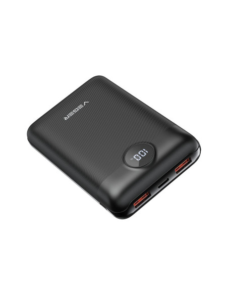 VEGER powerbank 20 000 mAh PD QC3.0 2A 22.5W S20 (W2053) noir