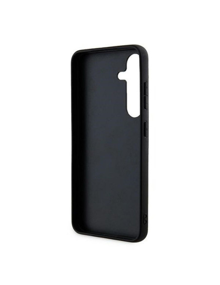 GUESS Coque pour SAMSUNG A55 GUOHCSA55G4GFGR (PU 4G Classic Metal Logo) noir