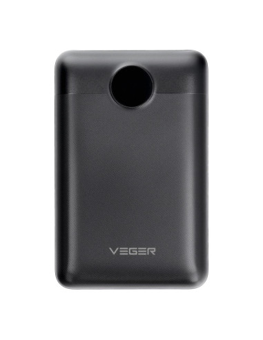 VEGER powerbank 20 000 mAh PD QC3.0 2A 22.5W S20 (W2053) noir