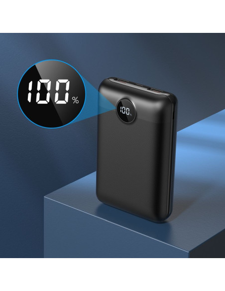 VEGER powerbank 20 000 mAh PD QC3.0 2A 22.5W S20 (W2053) noir